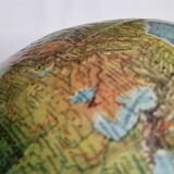 Globe in relief, Scan-Globe Denmark, gyroscope, 30 cm