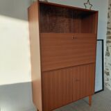 Vintage Scandinavian secretary desk from the 1960s - mid-century design.