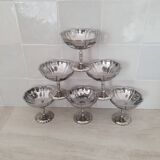 6 Stainless Steel Dessert Cups