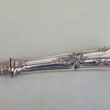 Silverplated cake knife and scoop