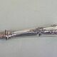 Silverplated cake knife and scoop
