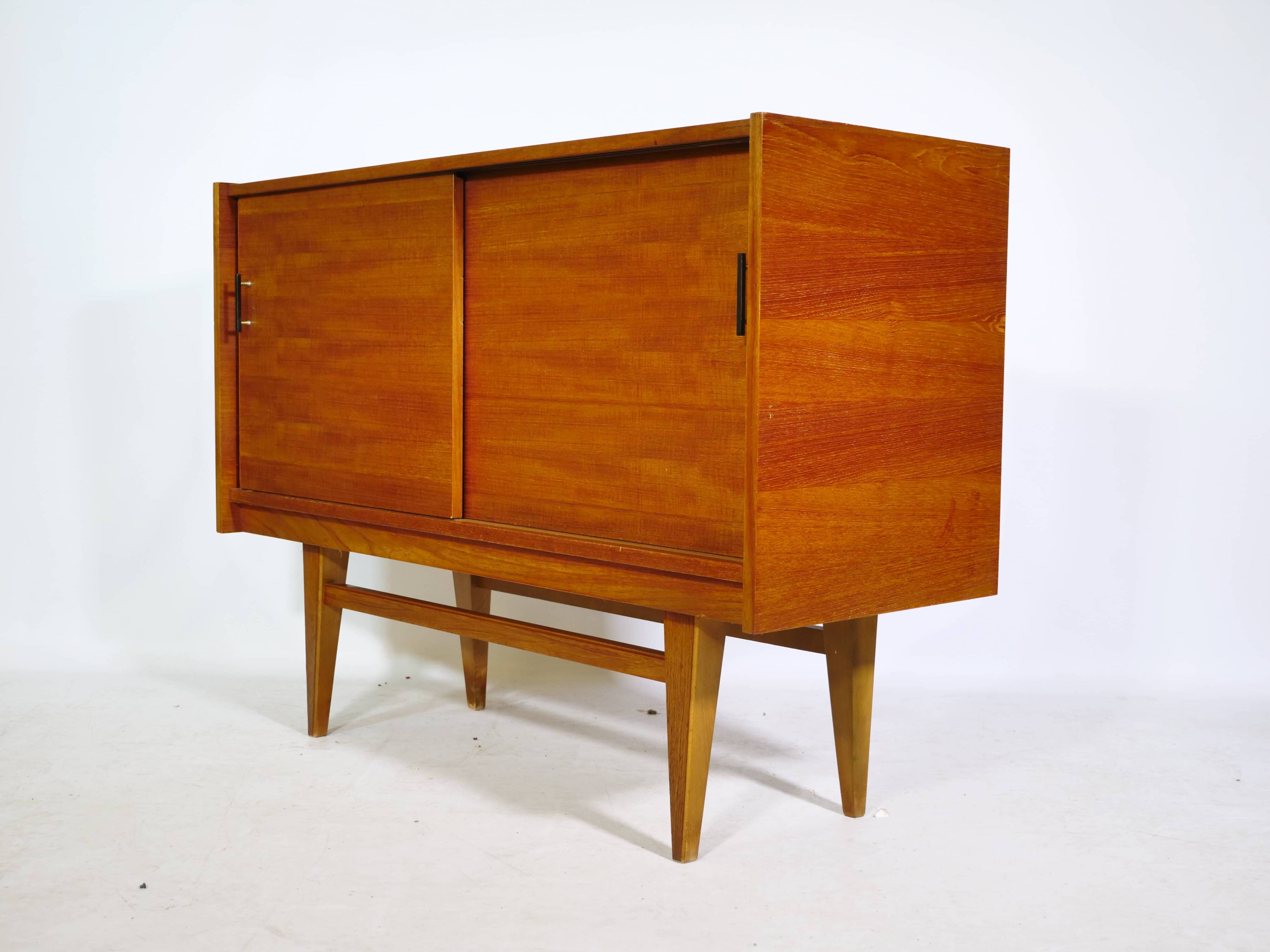 Mid-Century Teak Design Sideboard by Schwaco Möbel, Germany, 1960s