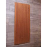 Vintage Scandinavian honey teak mirror