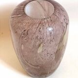 Vase signé La Rochère cristal Hauteur 25,8 cm