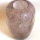 Vase signed La Rochère crystal Height 25.8 cm