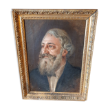 Portrait of ancestor oil on canvas