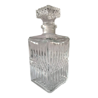 Cut glass whisky decanter