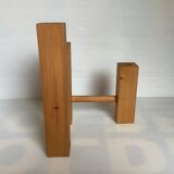 Scandinavian wooden candle holder