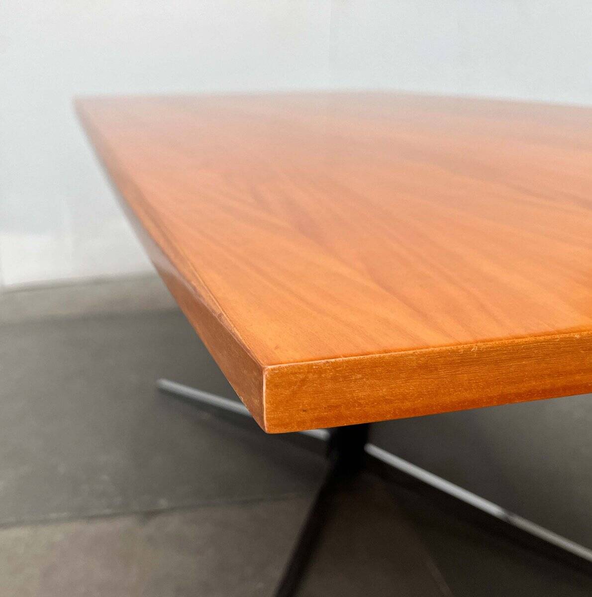 German adjustable dining table in mid-century style by J.M. Thomas for Wilhelm Renz, 1960s