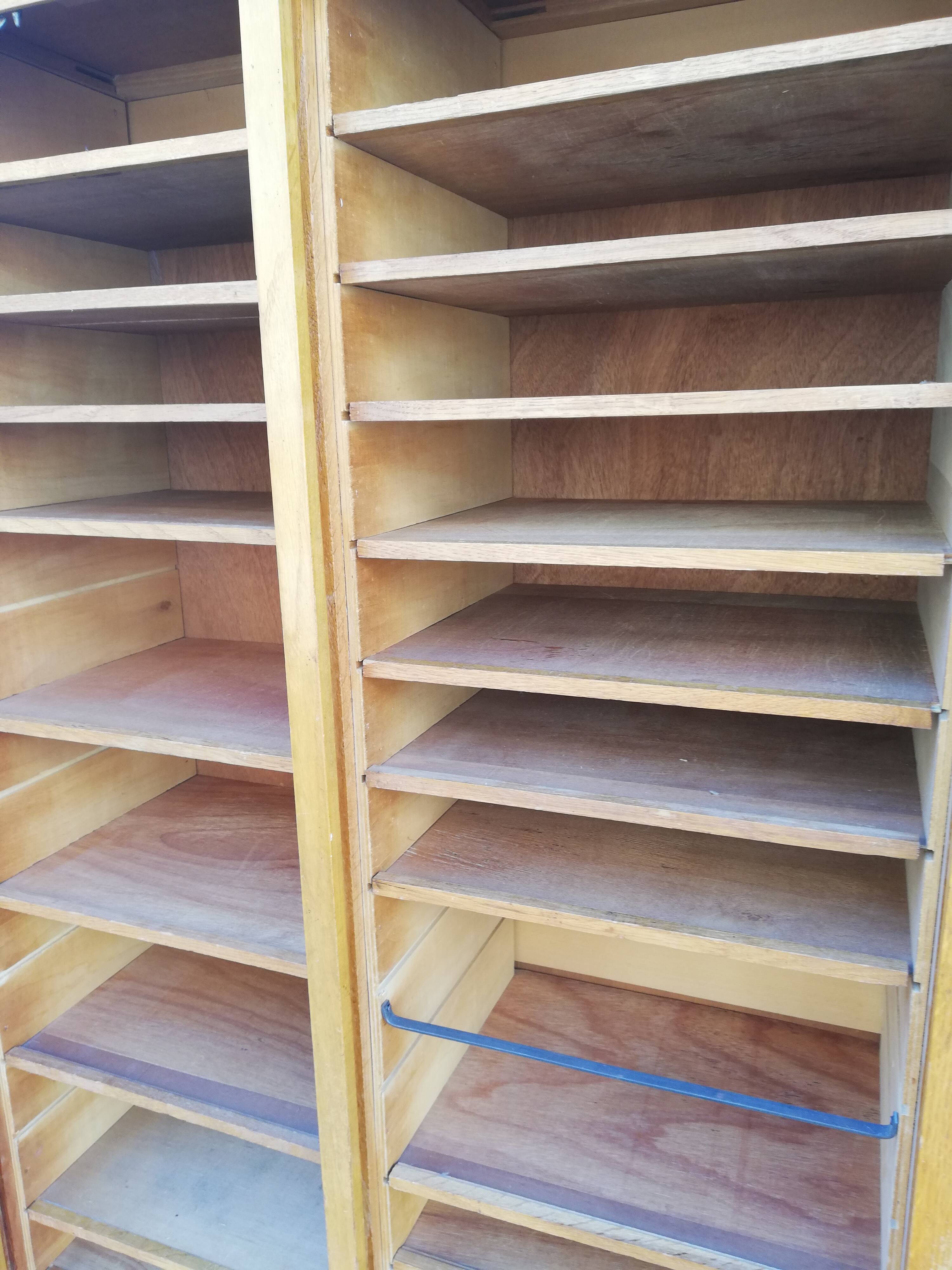 Notary furniture double oak curtain binder