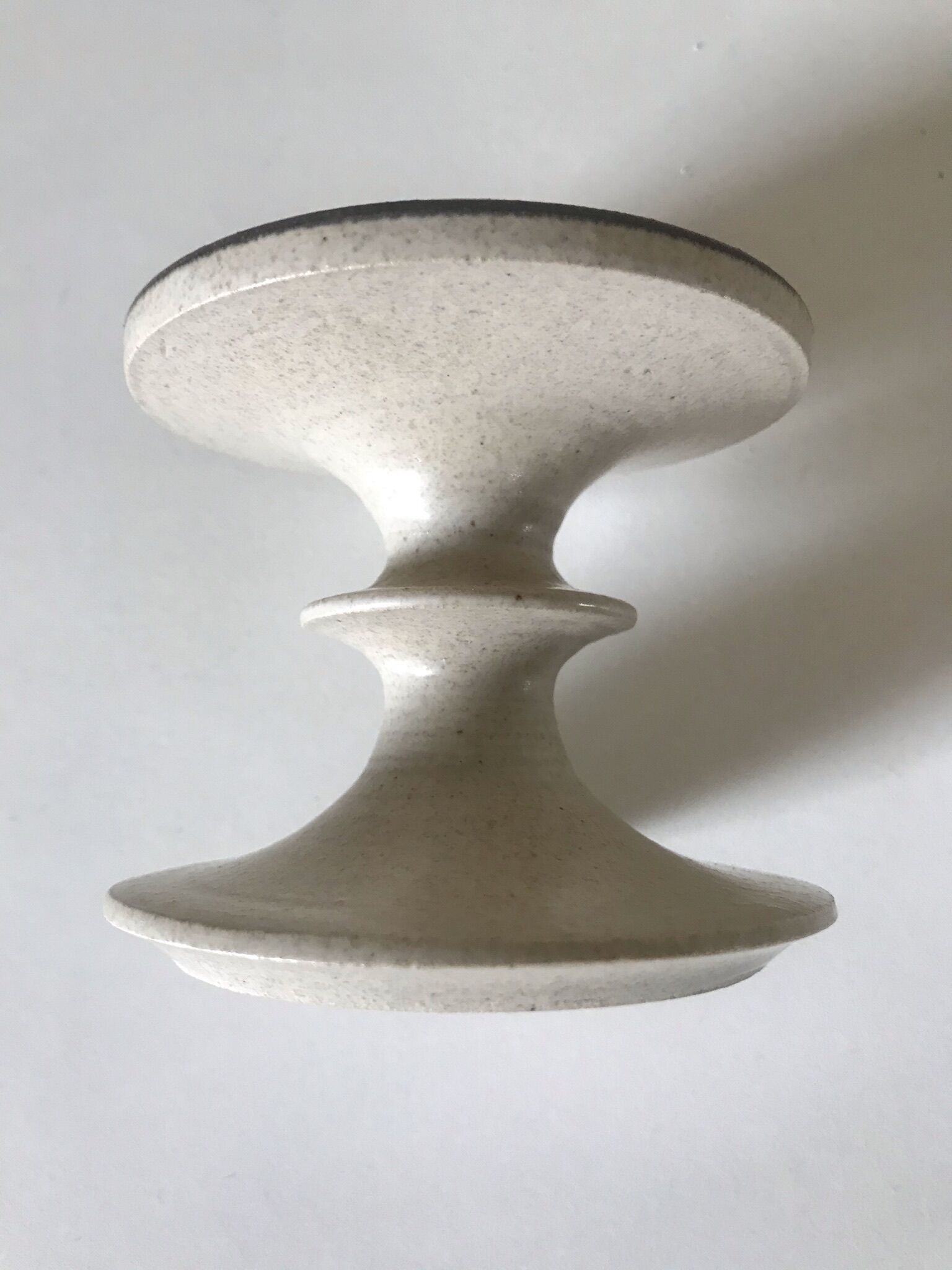 Vintage Ceramic Bougeoir Annees 60