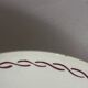 Set of 6 antique deep plates Badonviller Germaine