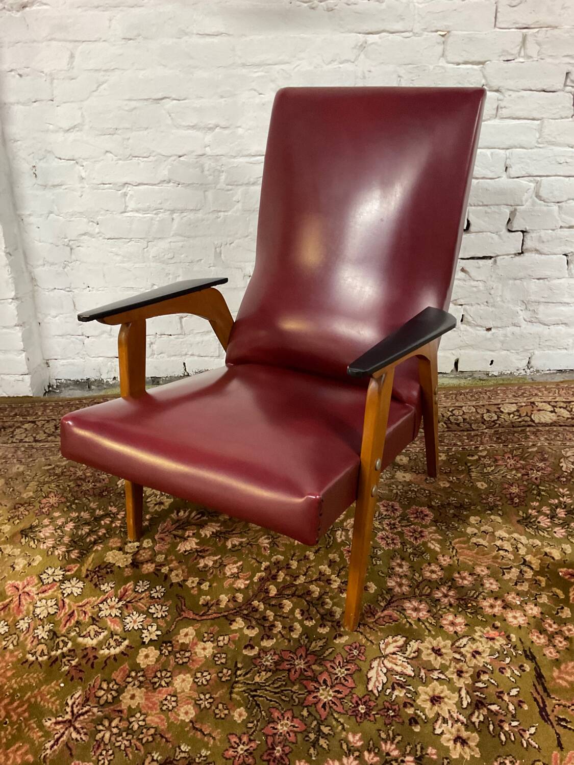 Fauteuil scandinave des années 50-60
