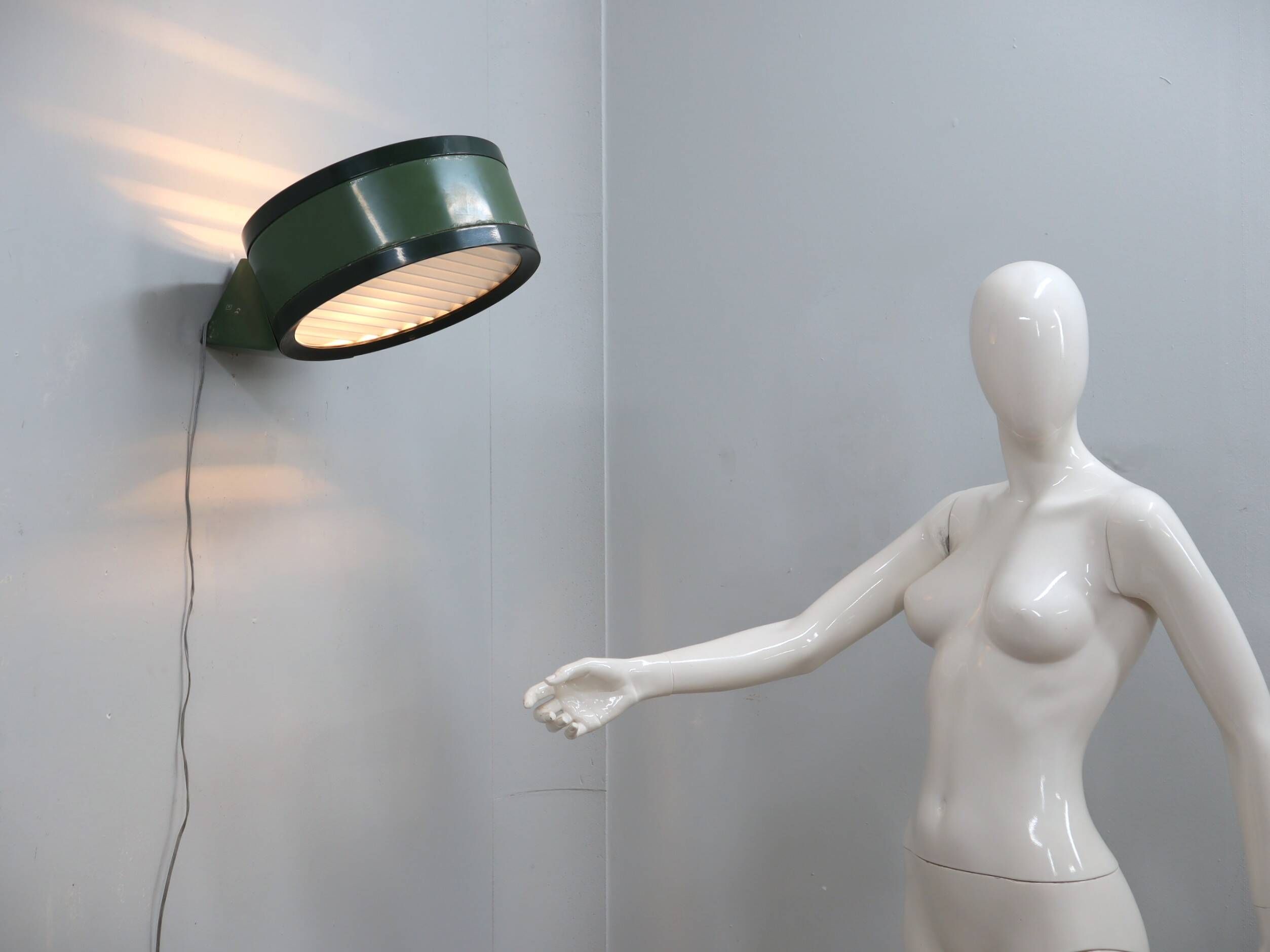 Set of 4 "Tamburo" wall lamps Afra & Tobia Scarpa, FLOS 1960s