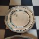 2 silver-plated metal dishes
