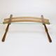 Mid-century side table by Max Kment, maple, cord, Austria, 1950s
