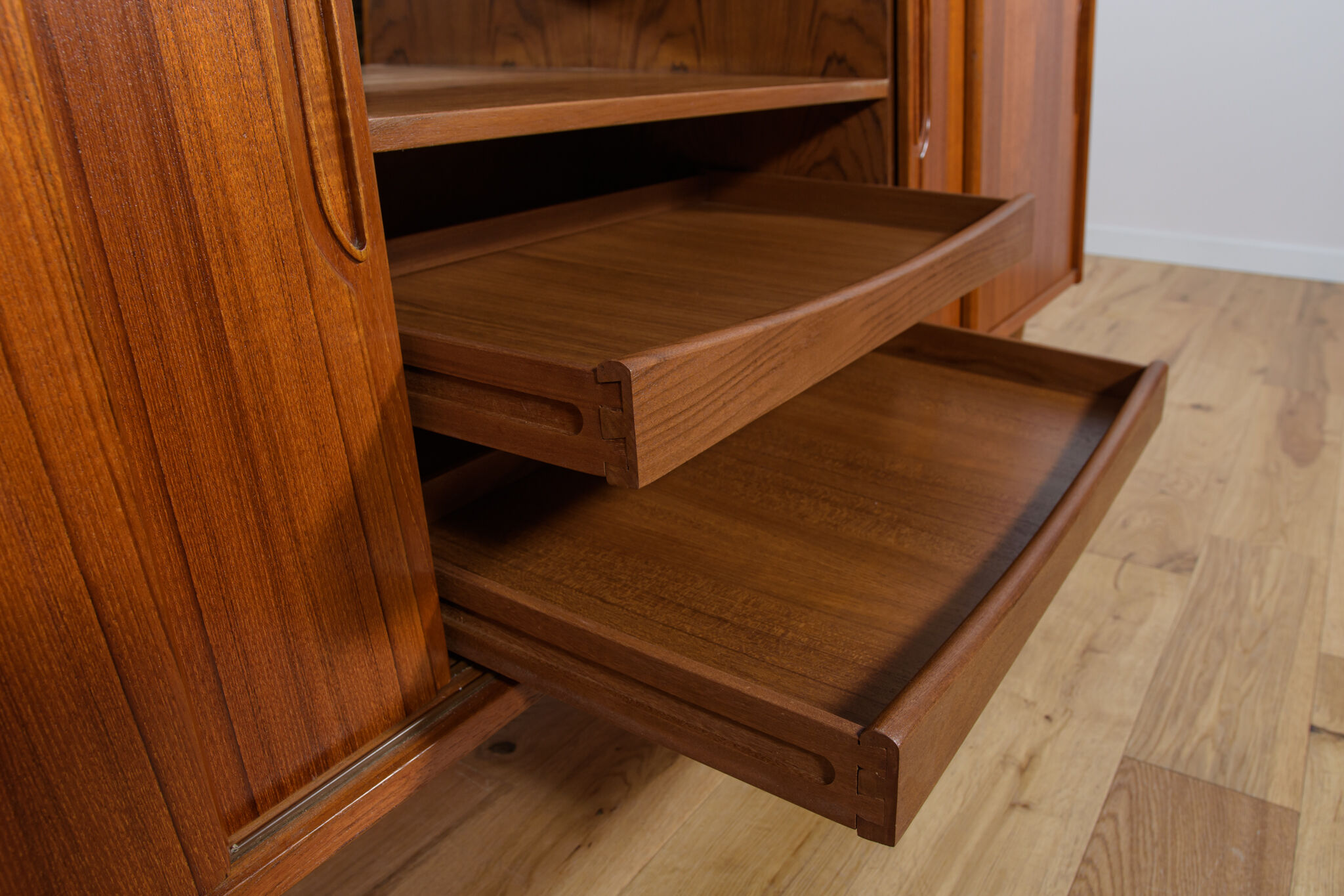 Mid-Century Teak Sideboard by Borge Seindal for Westergaard Mobbel Forgip, 1960s