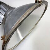 Large Vintage Industrial Aluminium Factory Wall Spotlight, 1970s