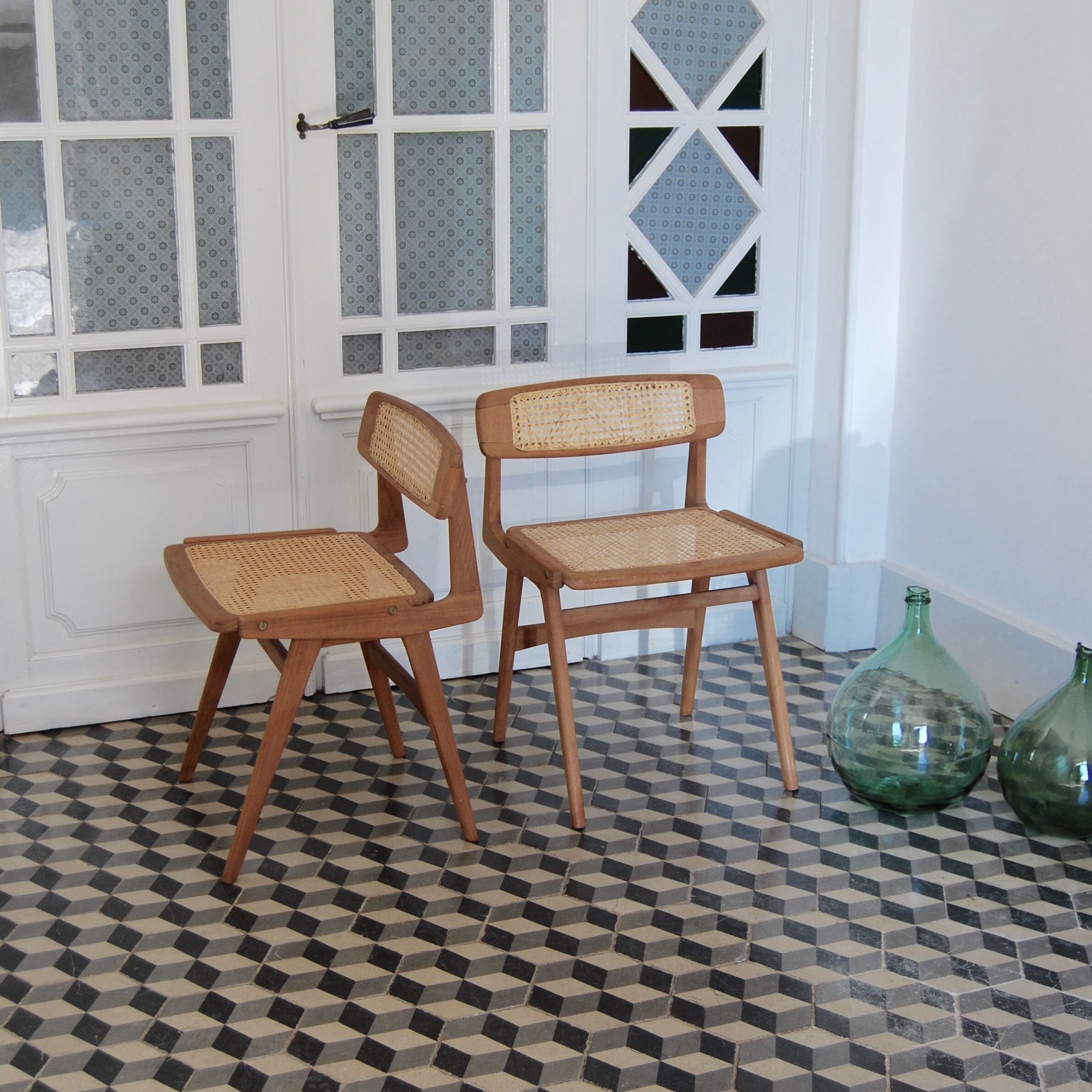 Lot de 2 Chaises Roger Landault