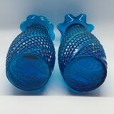 Pair of blue vases