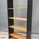 Black two-tone pine shelf