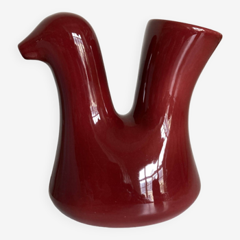 Casserole pitcher Joséphine Baker Pottery Perigordine 1970