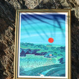 Poster Belle-ile-en-mer, Port-andro