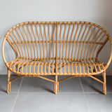 Seat rattan 2 seater