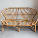 Seat rattan 2 seater