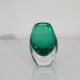 Vintage Scandinavian glass vase sommerso 1960