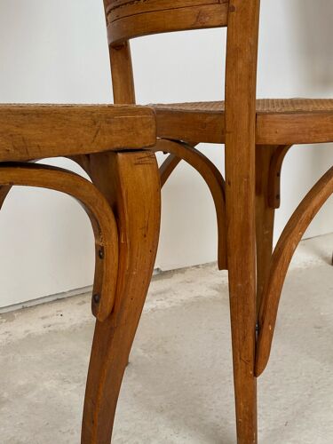Série de 6 chaises art nouveau de Jacob & Josef Kohn