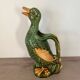 Vintage duck-shaped zoomorphic jug