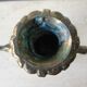Candlestick three branches bronze Babbitt, late nineteenth
