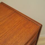 Teak chest of drawers, Danish design, 1970s, production: Denmark