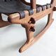 Sculptural Rocking Chair by Angel Pazmiño for Muebles de Estilo 1960's