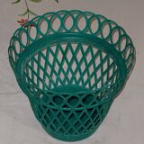 Cache pot vert - vintage