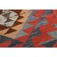 1970s Vintage Turkish Oushak Handmade Wool Cotton Pink Runner Rug 102x335