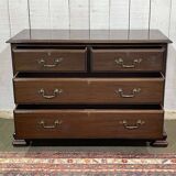 Early 20th century English mahogany chest of drawers
