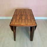Danish rosewood dining table by Kurt Østervig 1960s