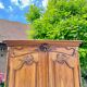 Provencal wedding armoire in walnut nîmes xviii eme century