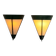 Pair of Scandinavian conical wall lamps in metal and bakelite, 1950s/1960s