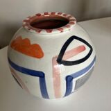 Lrence ceramic face vase in Marrakech