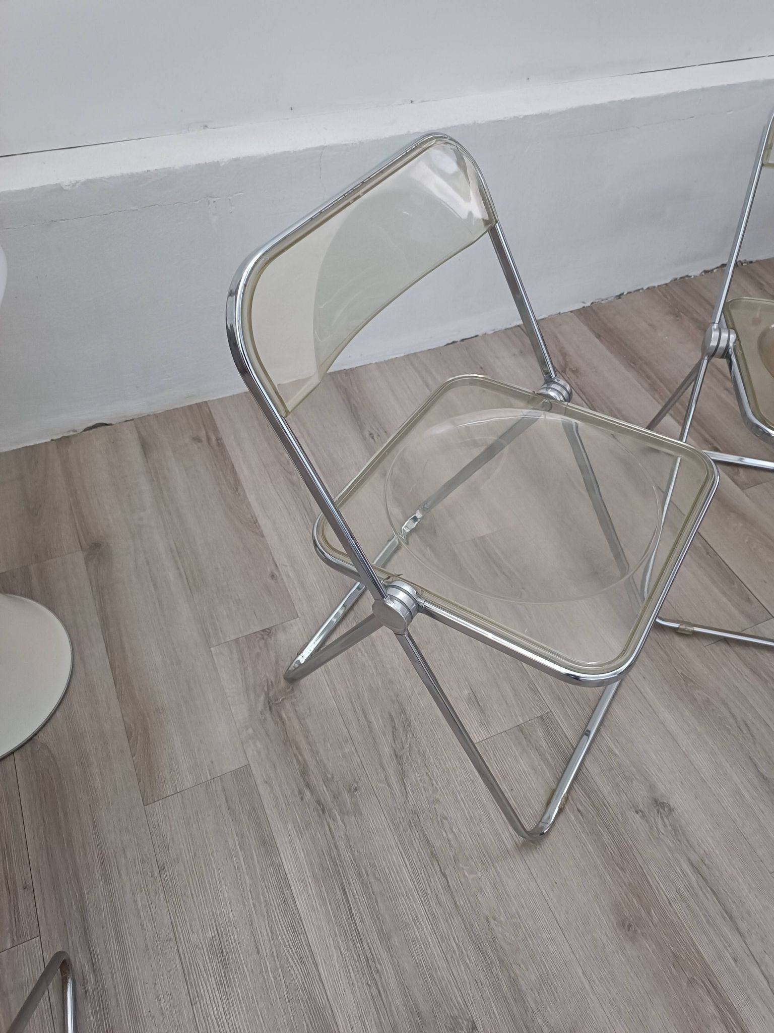 Plia chairs by Giancarlo Piretti for Anonima Castelli 1967