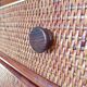 Rattan chest of drawers Roche Bobois Maugrion edition, circa 1970