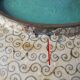 very large Chinese cloisonné enamel dish China 19th century
