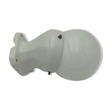 Porcelain and opaline wall lamp