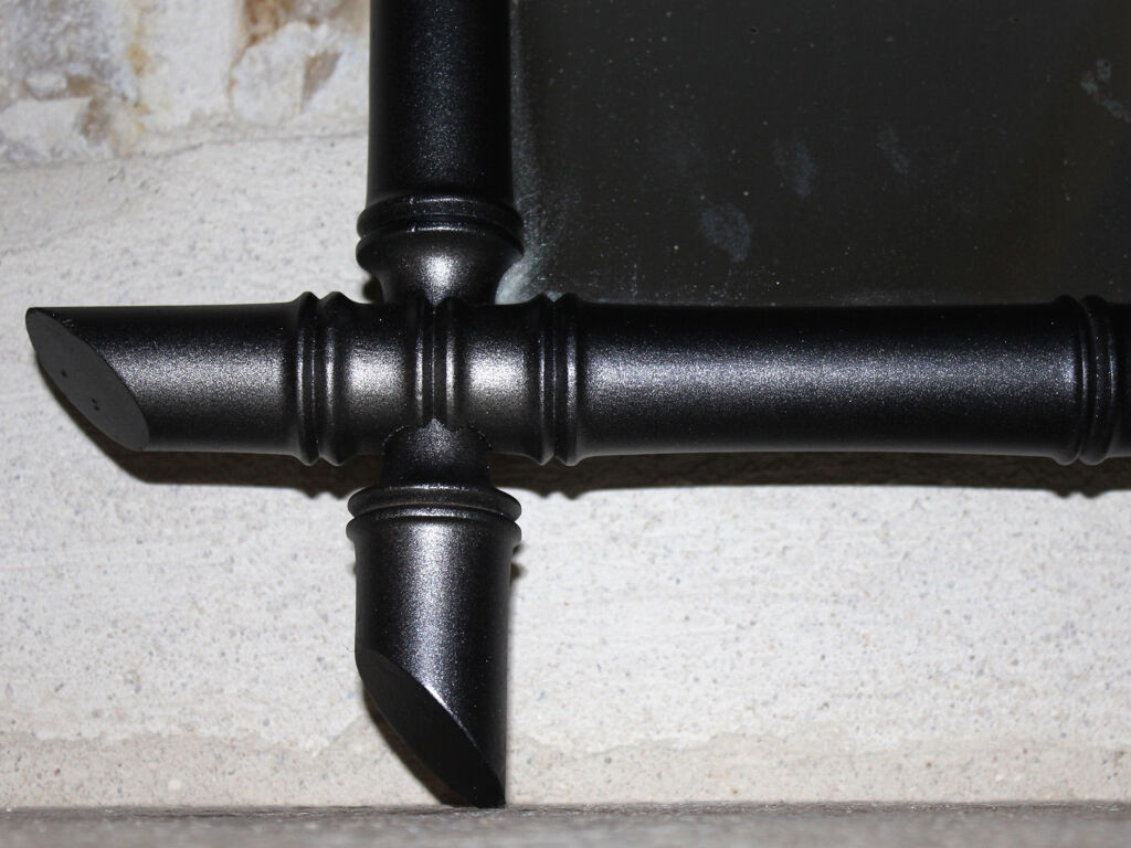 Former mirror wooden way bamboo 86 x 66 cm