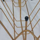 Vintage vinyl magazine rack