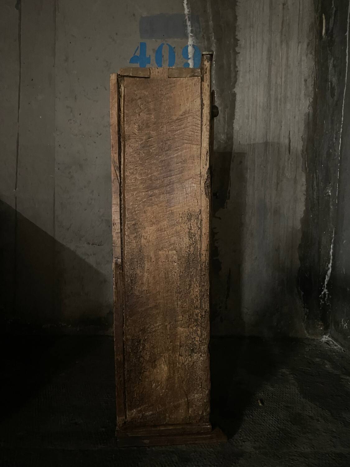 18th century rustic cabinet, Spanish folk art
