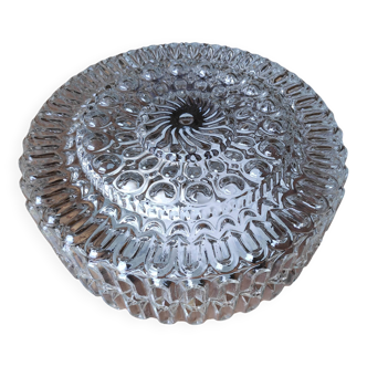 Round glass ceiling light